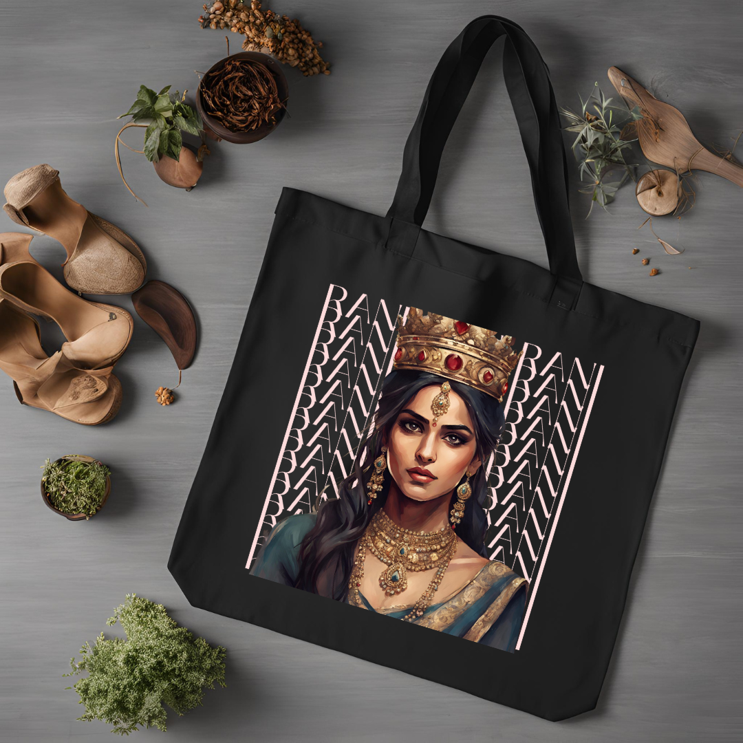 South Asian Art - Pink Rani Tote Bag