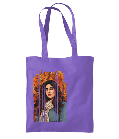 Desi Girl Autumn Fall - Shoulder Tote Bag