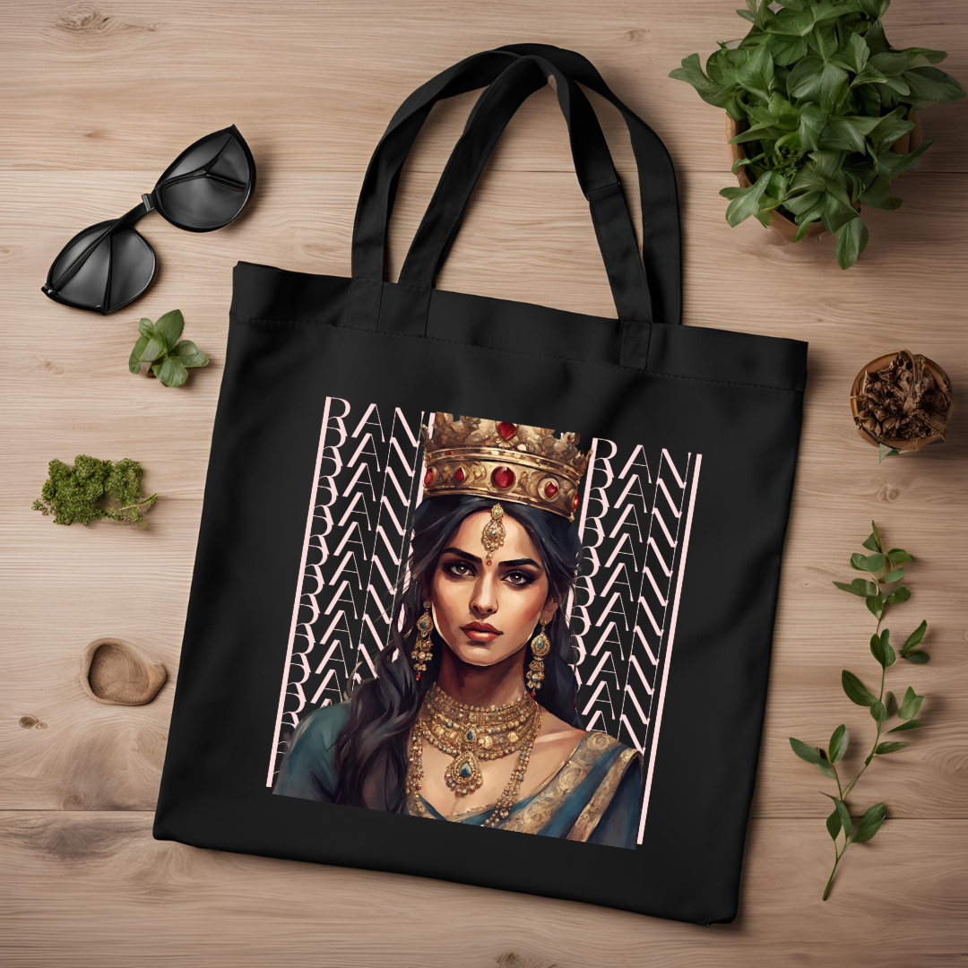 South Asian Art - Pink Rani Tote Bag