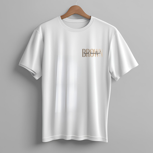 Brown & Beautiful Organic T Shirt