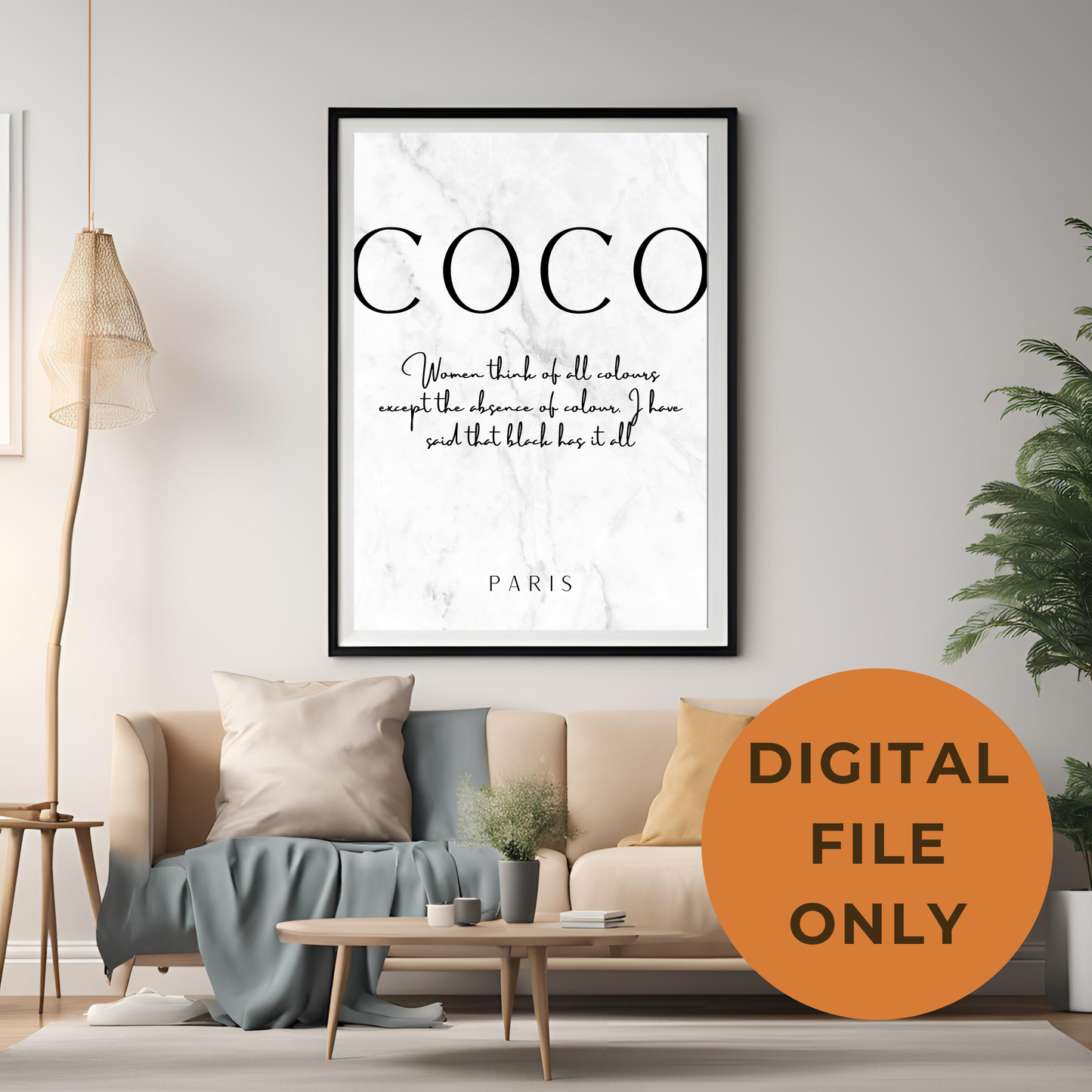 Black & White Perfume Art Canvas Set - Trendy Home Decor