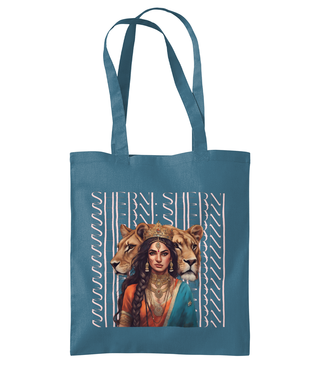 South Asian Art - Pink Sherni Tote Bag
