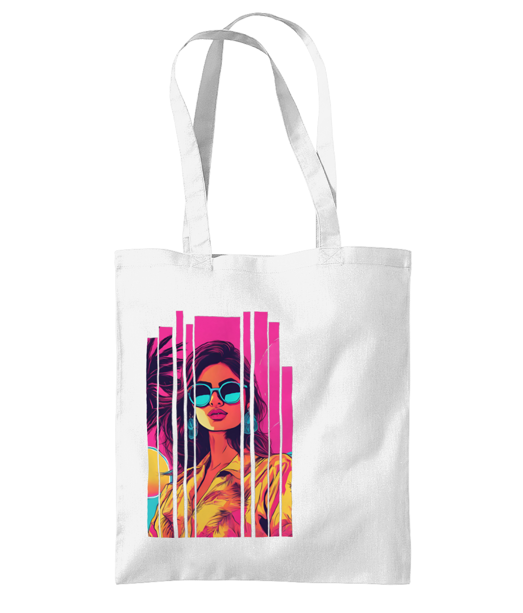 Desi Girl Summer Shoulder Tote Bag