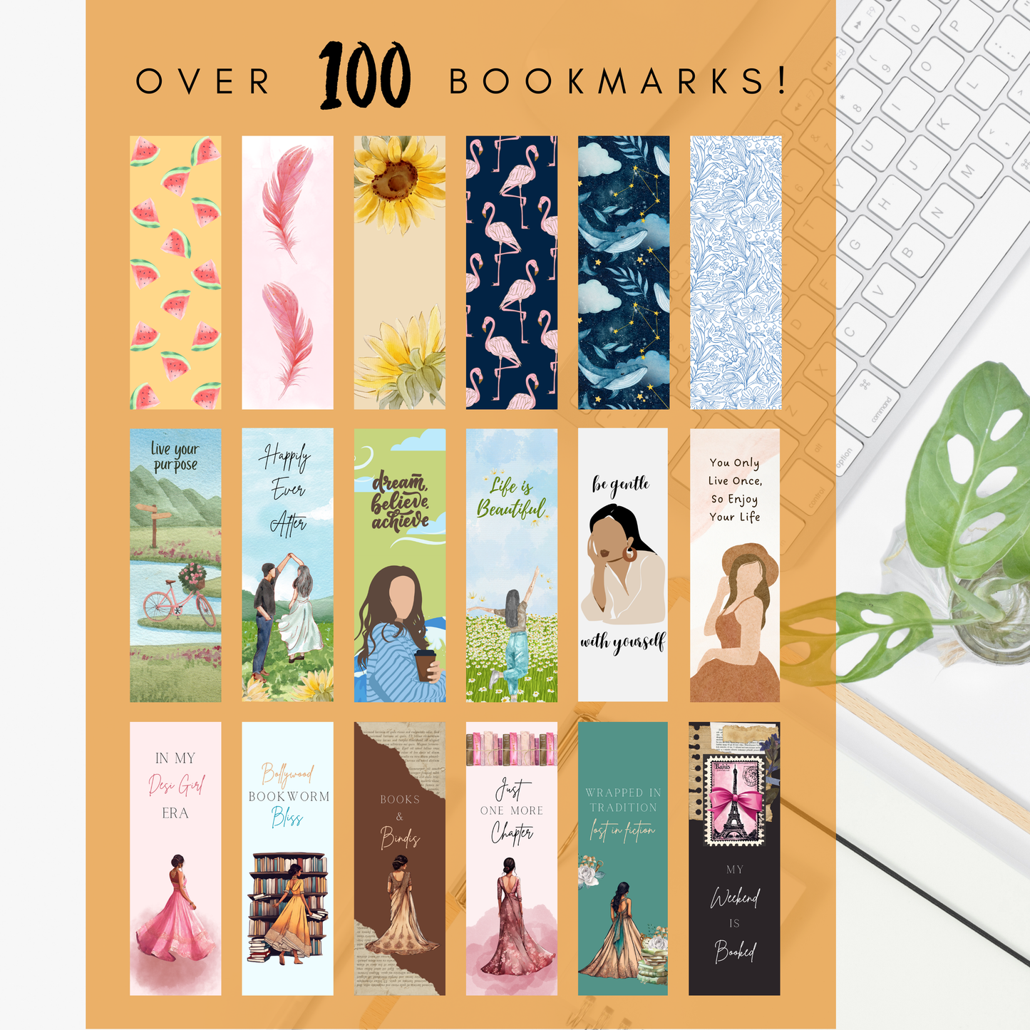 The Ultimate Printable Bookmark Pack