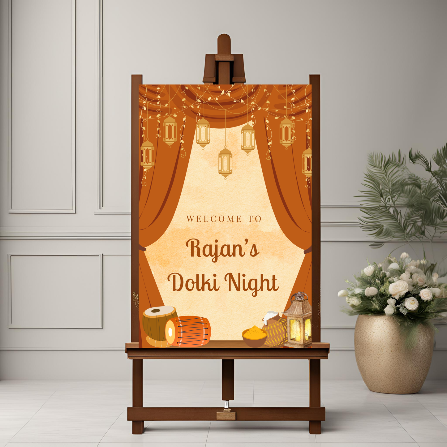 Dhol Entrance Board