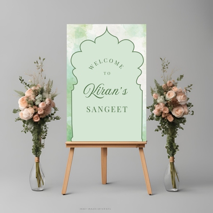 Green Entrance Board