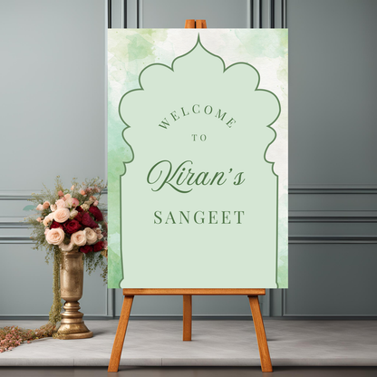 Green Entrance Board