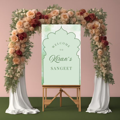 Green Entrance Board