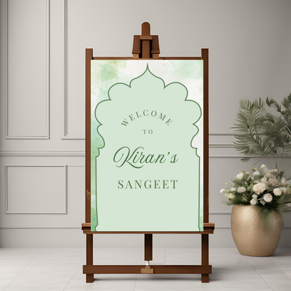 Green Entrance Board