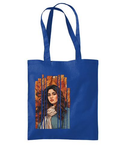 Desi Girl Autumn Fall - Shoulder Tote Bag