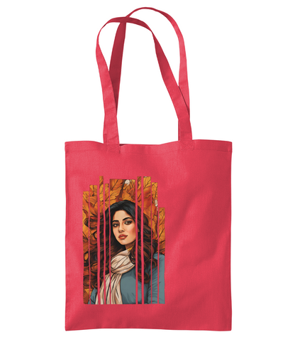 Desi Girl Autumn Fall - Shoulder Tote Bag