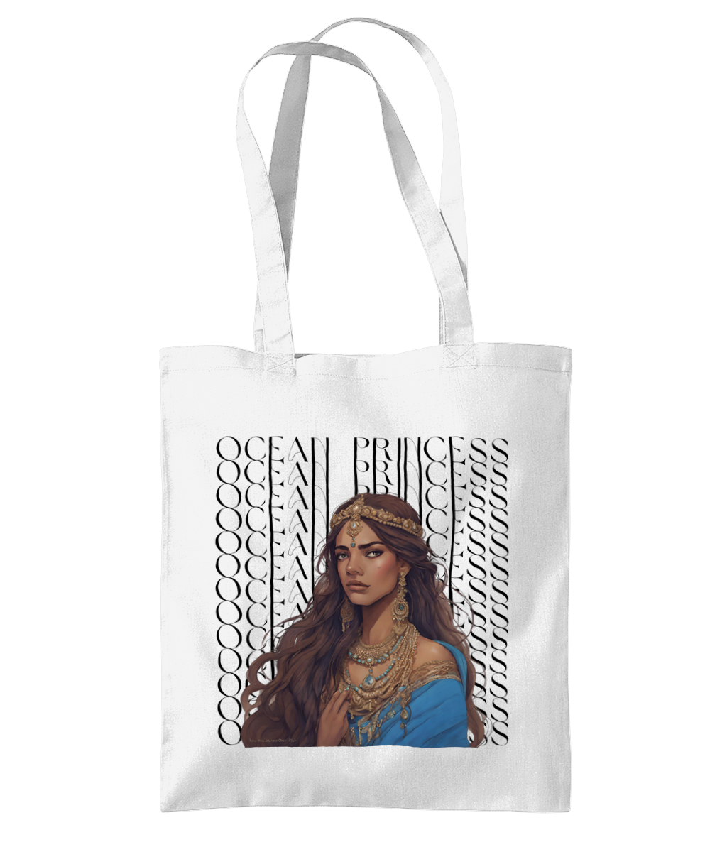 South Asian Art - Ocean Princess Tote Bag