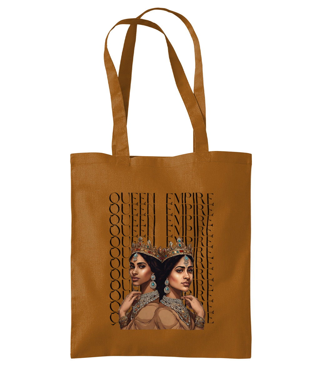 South Asian Art - Queen Empire Tote Bag