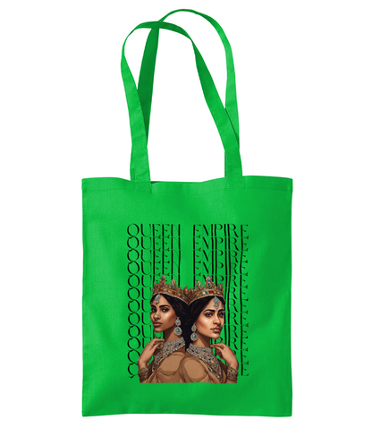 South Asian Art - Queen Empire Tote Bag