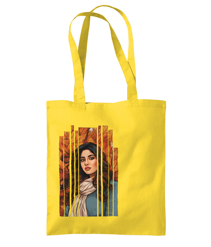 Desi Girl Autumn Fall - Shoulder Tote Bag