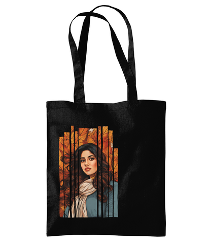 Desi Girl Autumn Fall - Shoulder Tote Bag