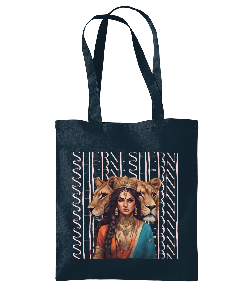 South Asian Art - Pink Sherni Tote Bag