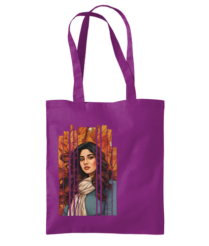 Desi Girl Autumn Fall - Shoulder Tote Bag