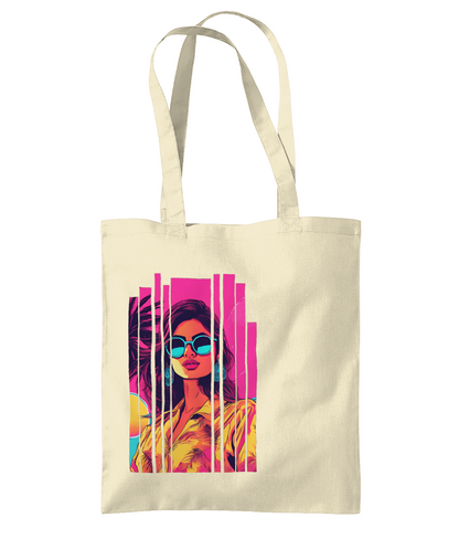 Desi Girl Summer Shoulder Tote Bag