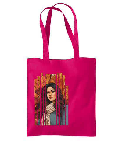 Desi Girl Autumn Fall - Shoulder Tote Bag
