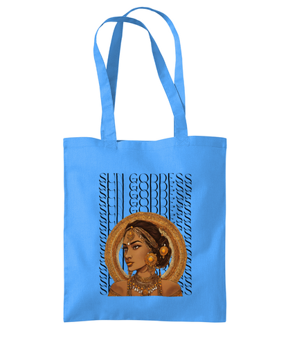 South Asian Art - Sun Goddess Tote Bag