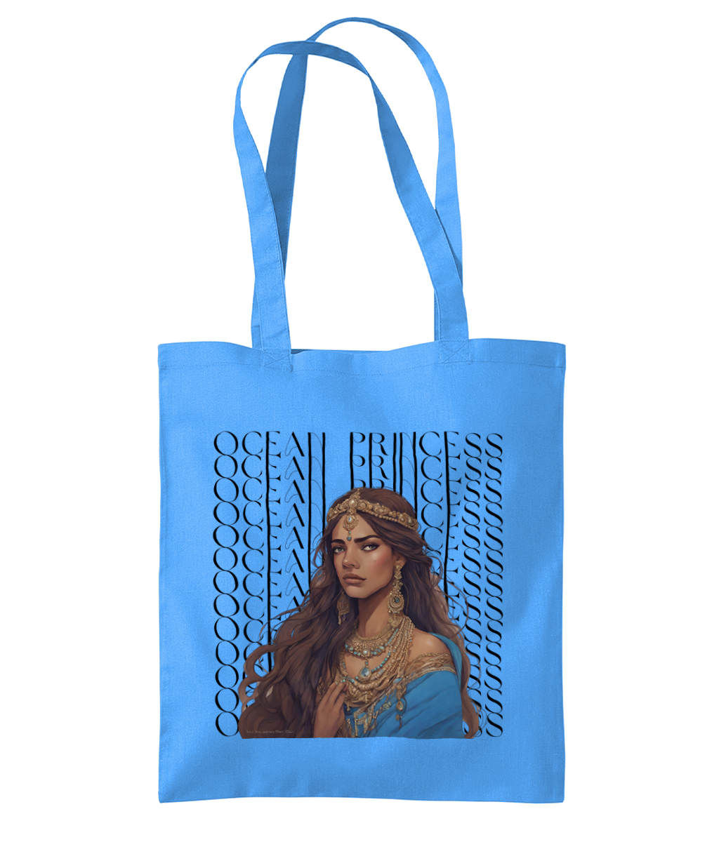 South Asian Art - Ocean Princess Tote Bag