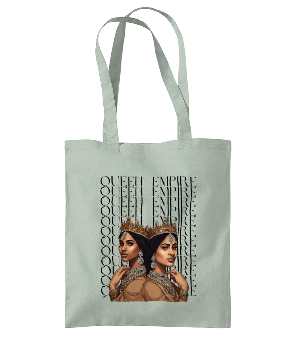 South Asian Art - Queen Empire Tote Bag