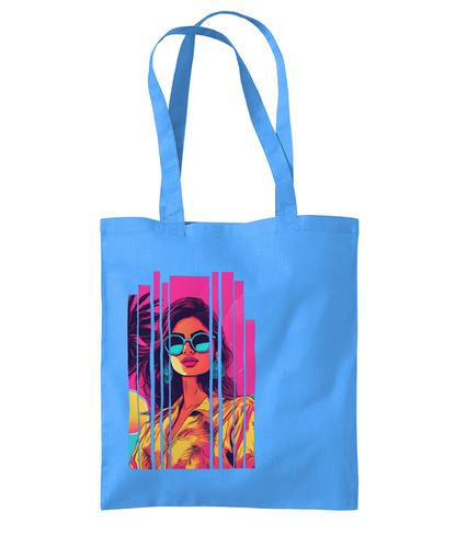 Desi Girl Summer Shoulder Tote Bag