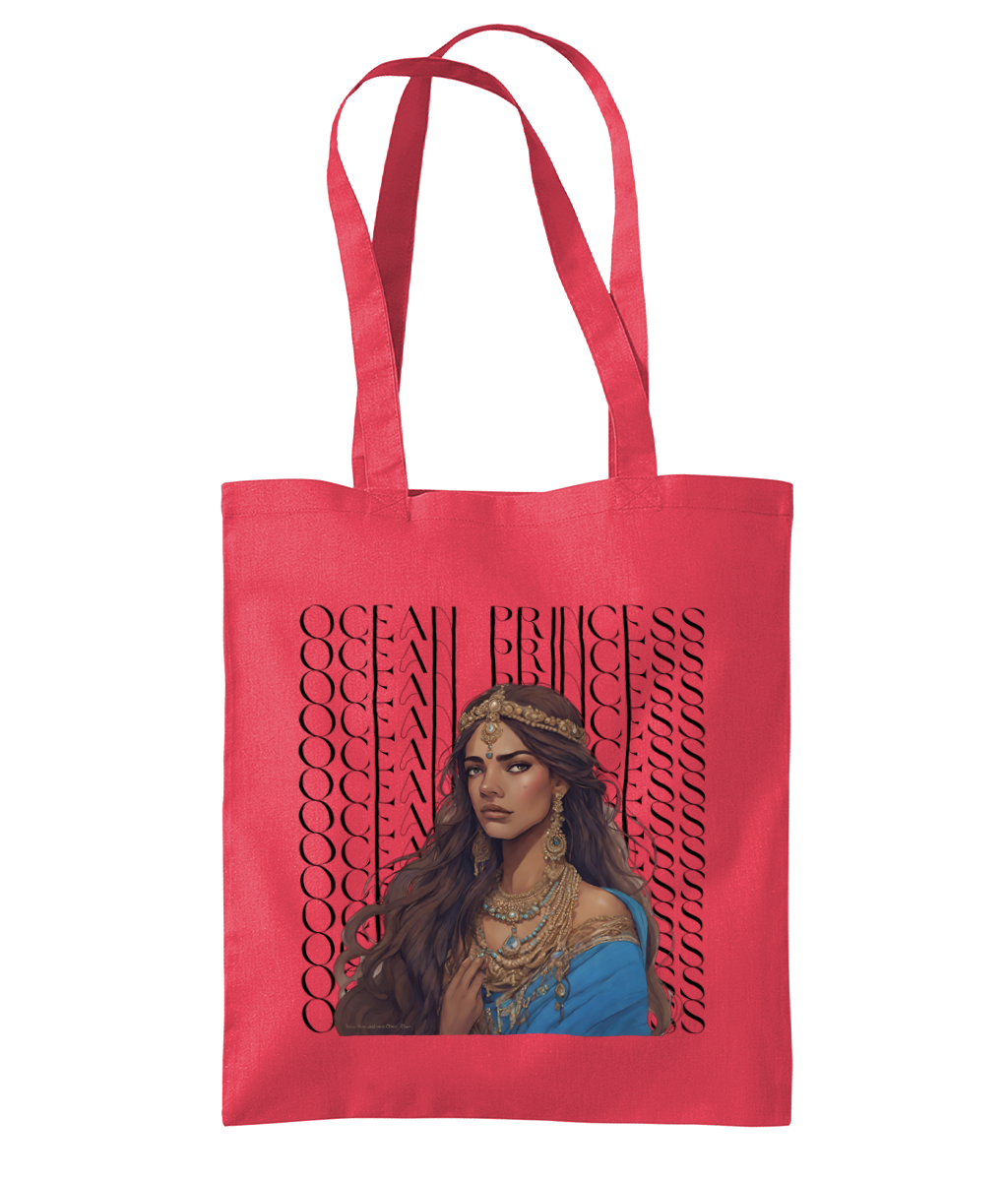 South Asian Art - Ocean Princess Tote Bag