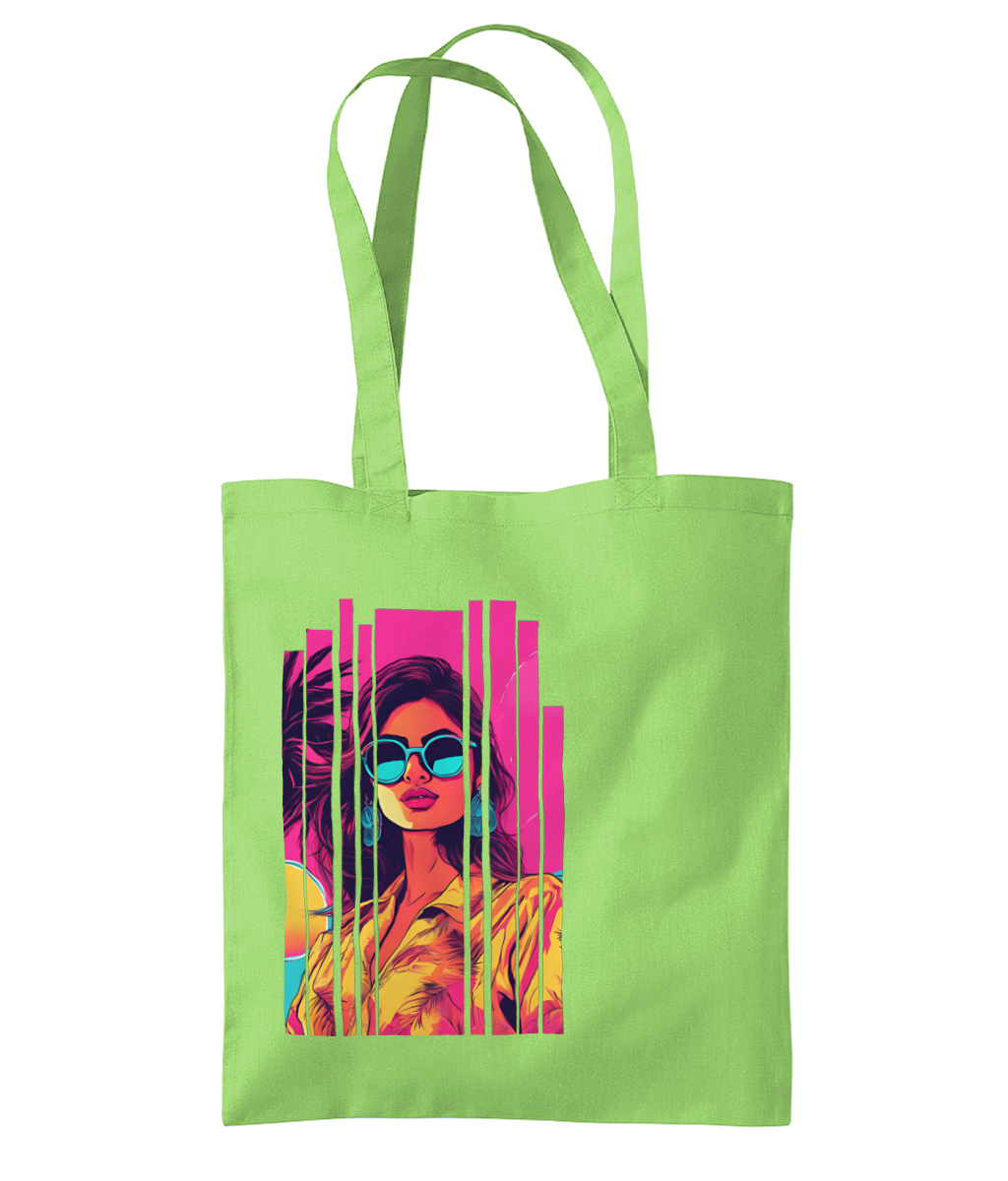 Desi Girl Summer Shoulder Tote Bag