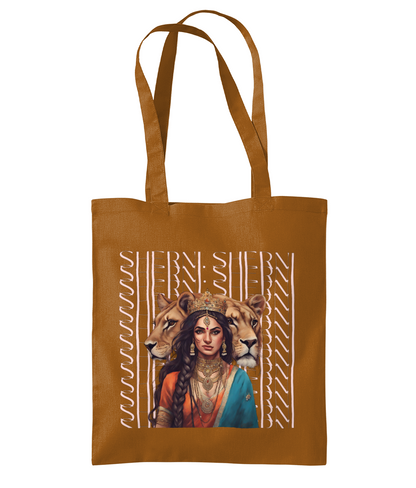 South Asian Art - Pink Sherni Tote Bag