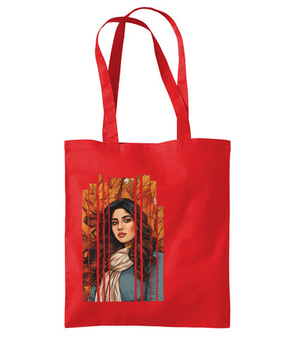 Desi Girl Autumn Fall - Shoulder Tote Bag