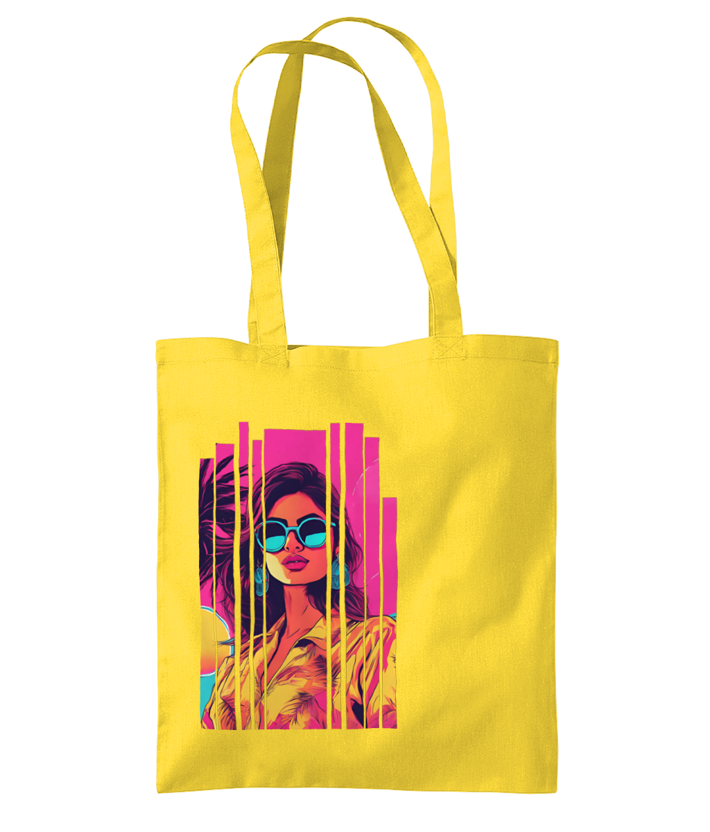 Desi Girl Summer Shoulder Tote Bag