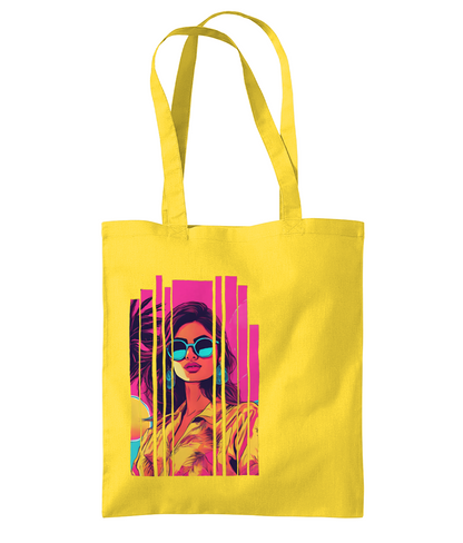 Desi Girl Summer Shoulder Tote Bag