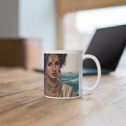 South Asian Art - Ocean Queen Mug
