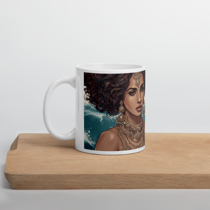 South Asian Art - Ocean Queen Mug