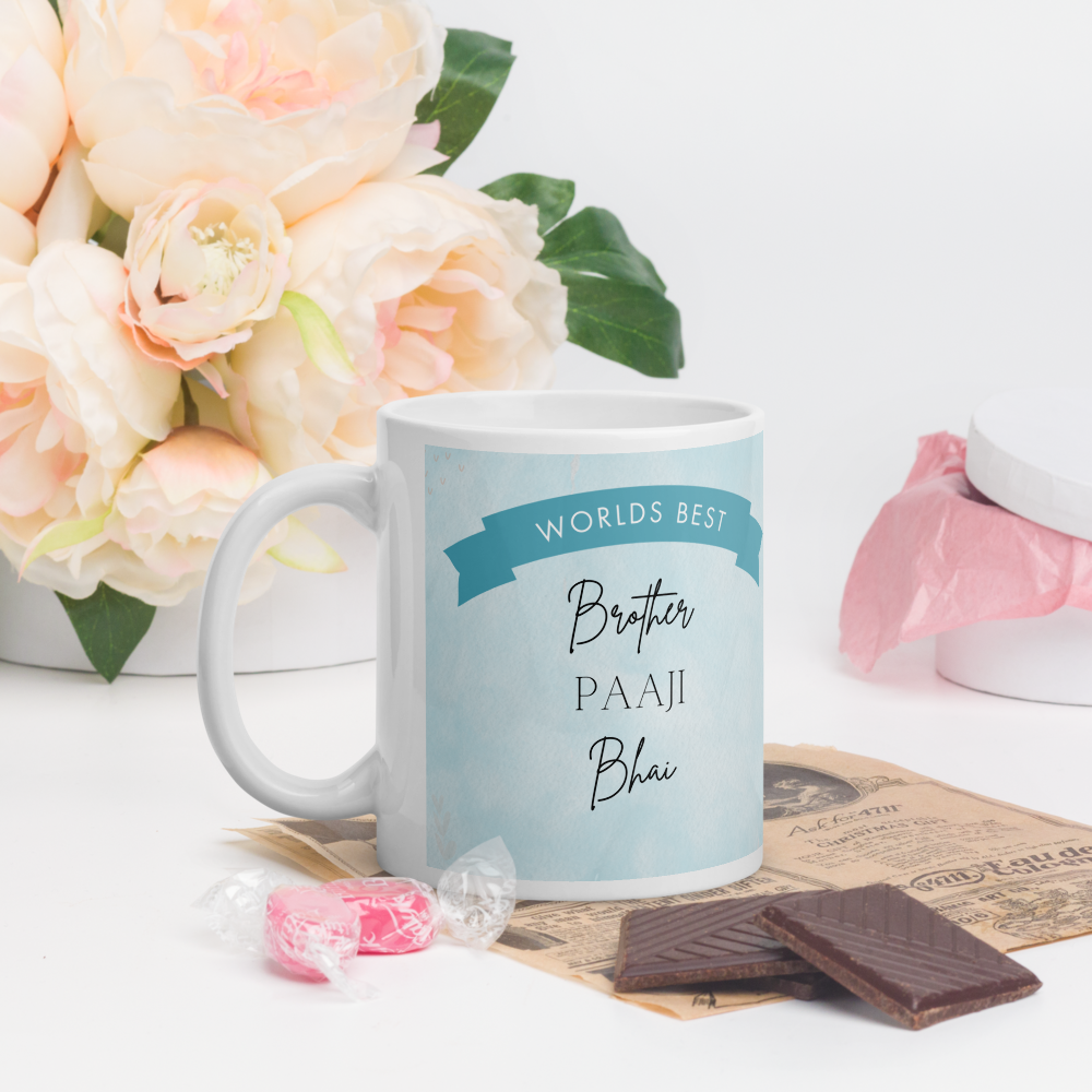 Gifts for Brother - World Best Brother Desi 11oz Mug