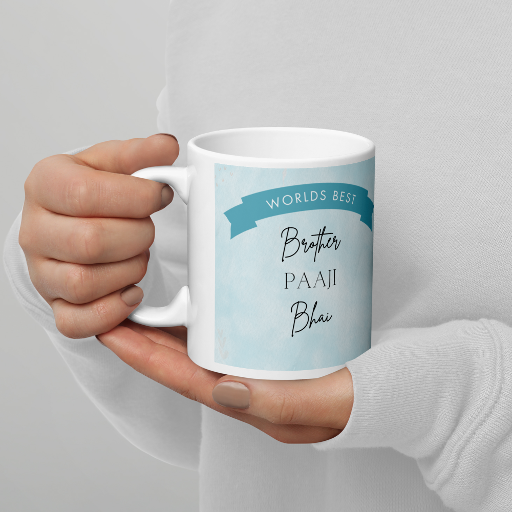 Gifts for Brother - World Best Brother Desi 11oz Mug