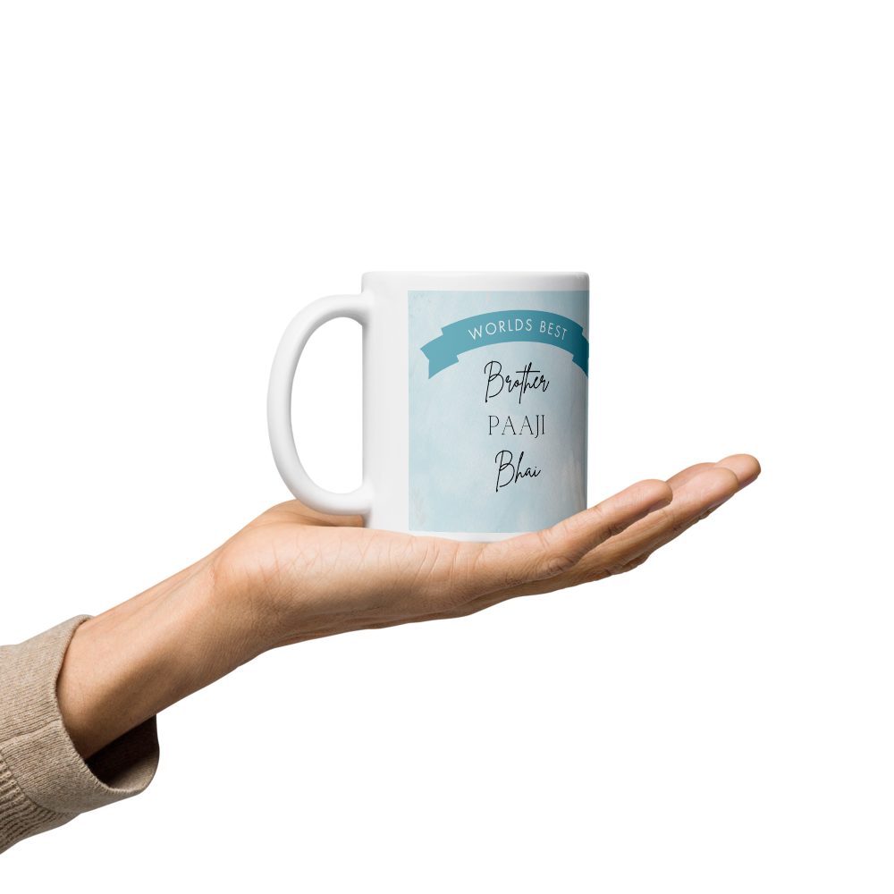 Gifts for Brother - World Best Brother Desi 11oz Mug