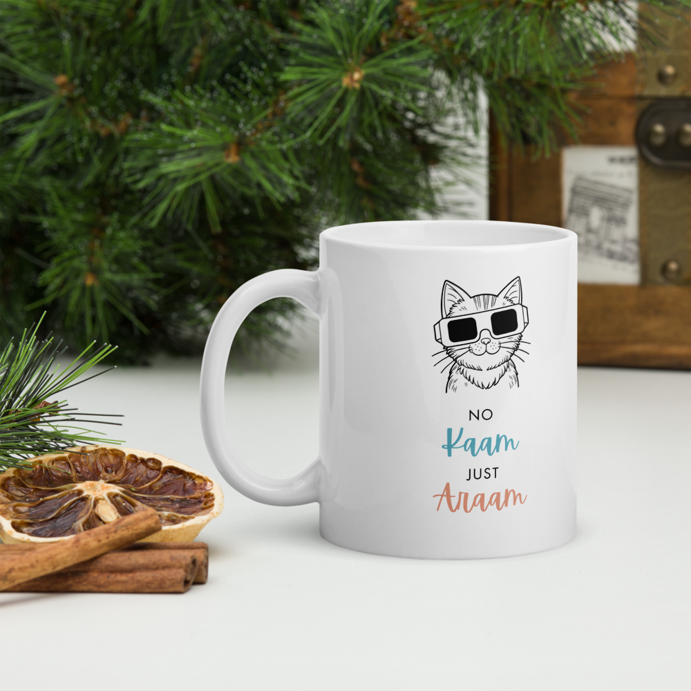 No Kaam Just Araam - 11oz Mug