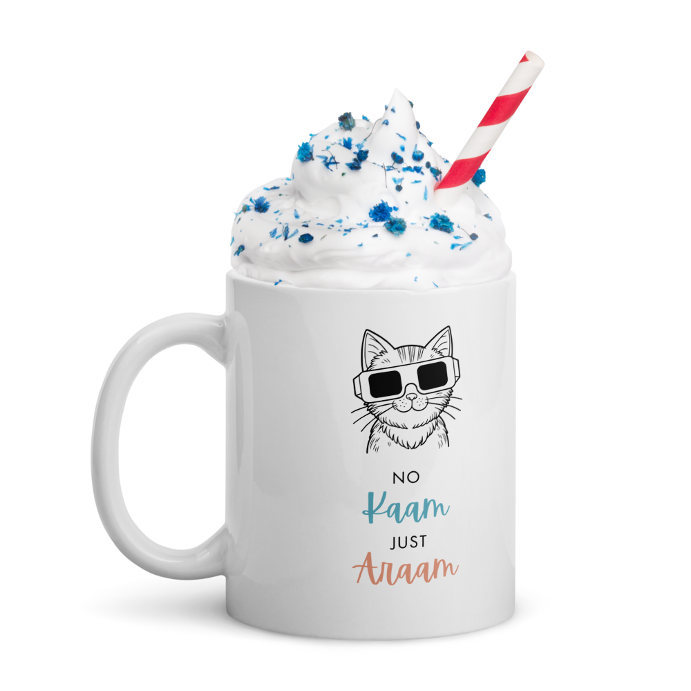 No Kaam Just Araam - 11oz Mug